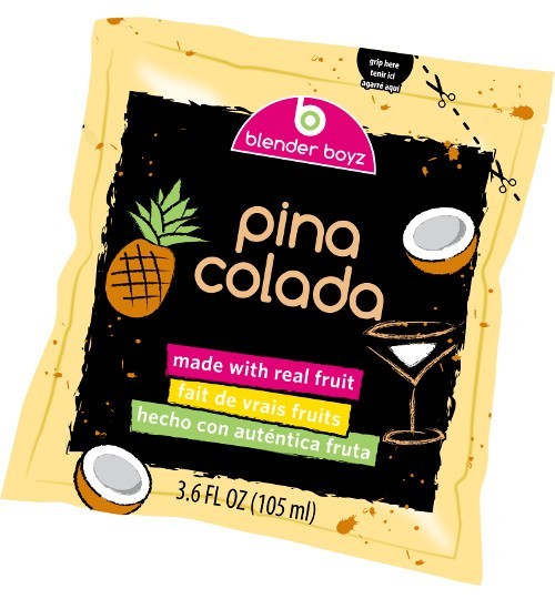 Pina Colada Cocktail Mix Pouches