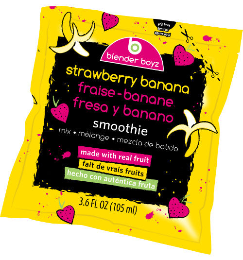 Strawberry Banana Smoothie Mix Pouches